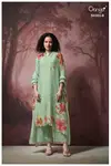 Ekthara 4203 By Ganga Pure Bemberg Silk Satin Printed Salwar Kameez